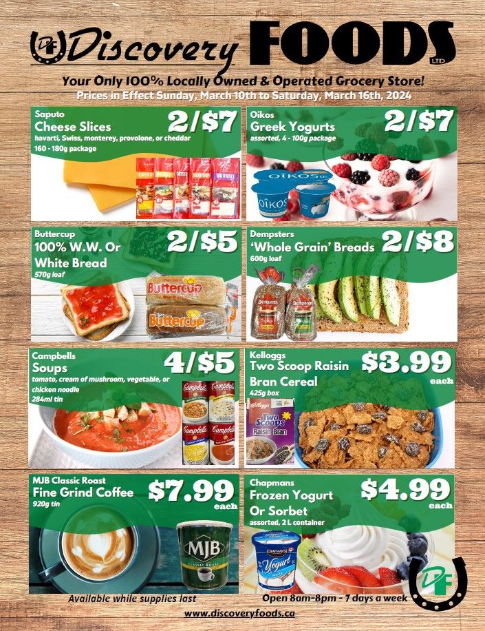 Discovery Foods Flyer March 10 to 16