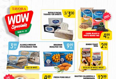 Tavora Foods Flyer March 11 to 17