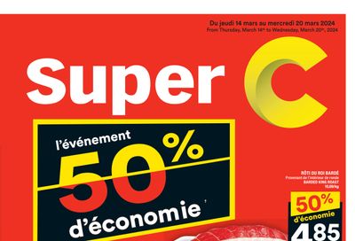Super C Flyer March 14 to 20