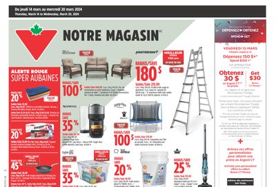 Canadian Tire (QC) Flyer March 14 to 20