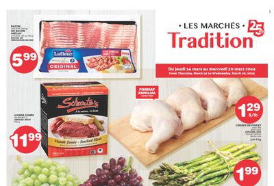 Marche Tradition (QC) Flyer March 14 to 20