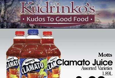 Kudrinko's Flyer March 12 to 18