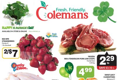 Coleman's Flyer March 14 to 20