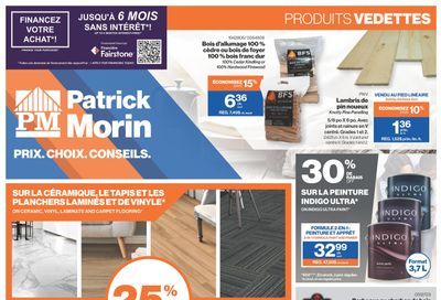 Patrick Morin Flyer March 14 to 20