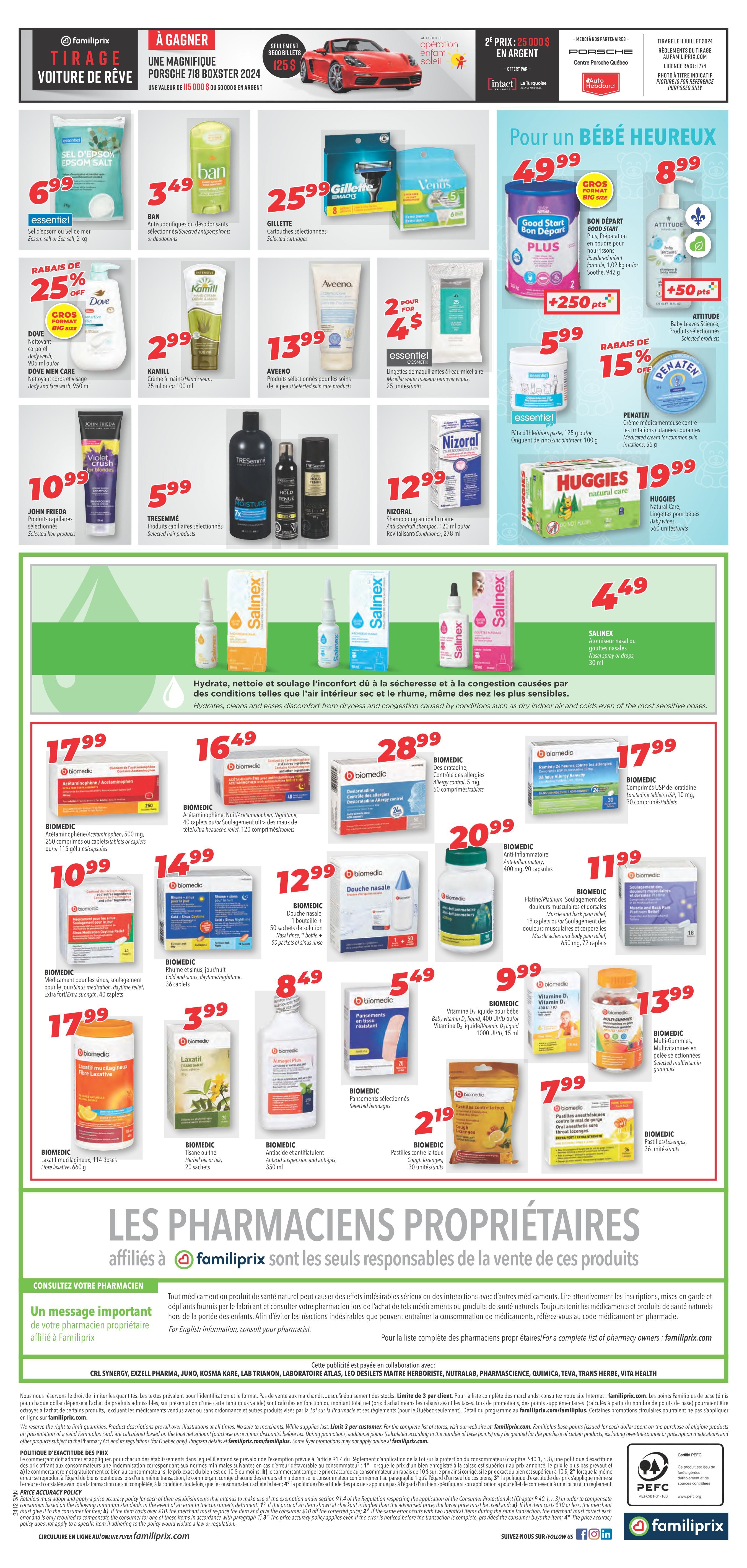Familiprix Sante Flyer March 14 to 20