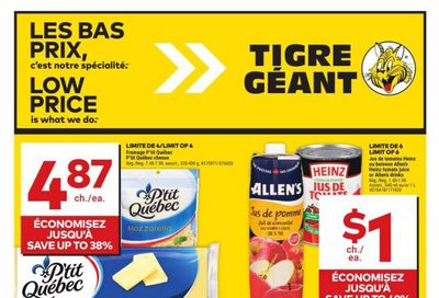 Tigre Géant Flyer March 13 to 19