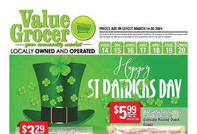 Value Grocer Flyer March 14 to 20