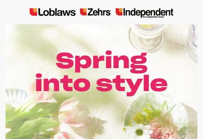 Loblaws (ON) Spring Into Style Flyer March 14 to April 17