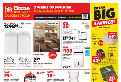 Home Hardware Building Centre (Atlantic) Flyer March 14 to 27