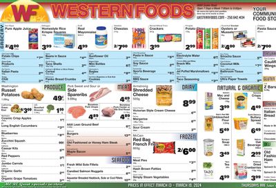 Western Foods Flyer March 13 to 19