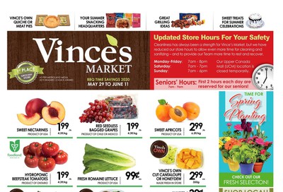 Vince's Market Flyer May 29 to June 11
