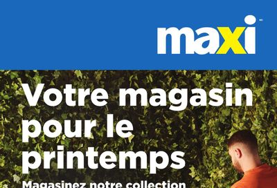 Maxi Spring Flyer March 14 to April 17