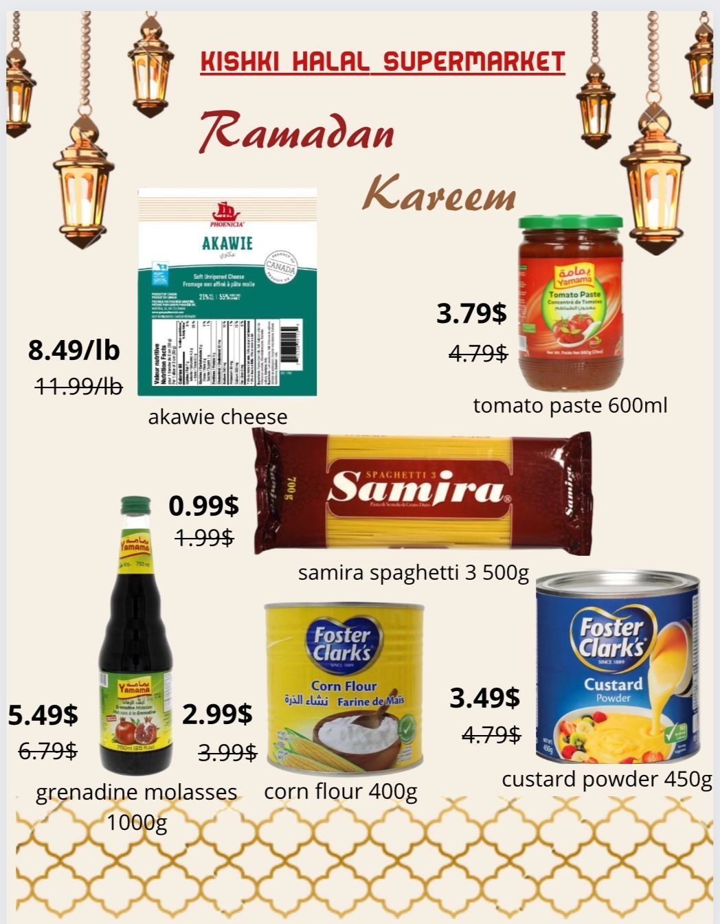 Kishki Halal Supermarket Flyer March 11 to 17