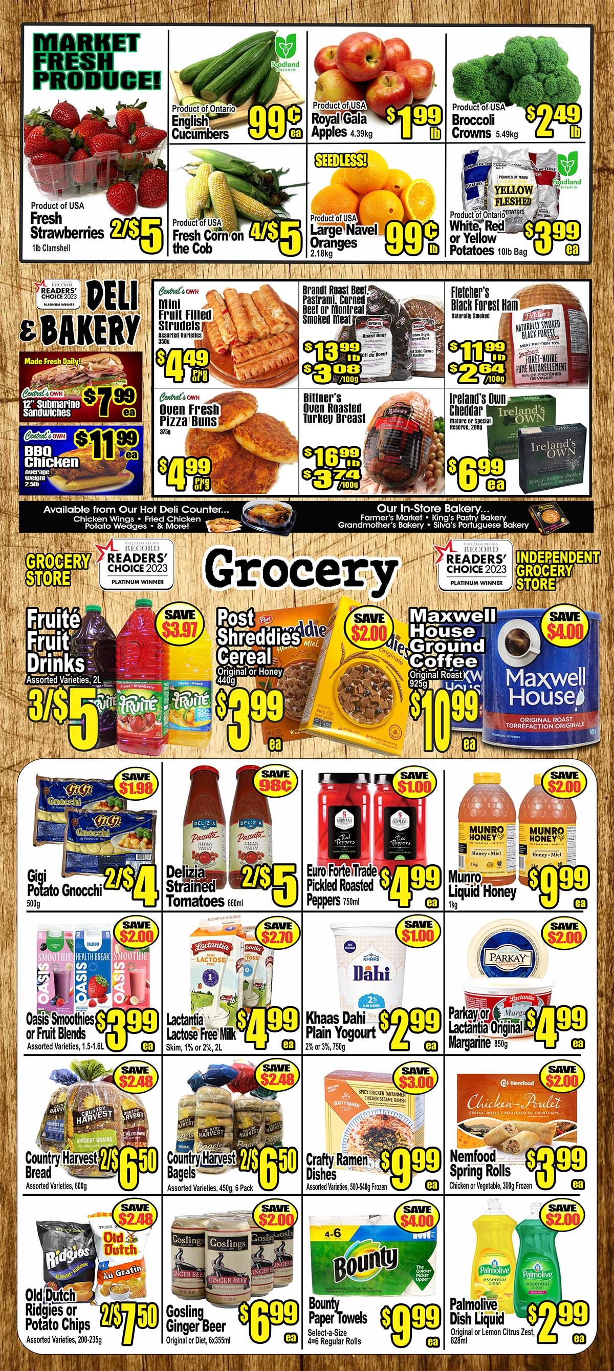 Central Fresh Market Flyer March 14 to 21