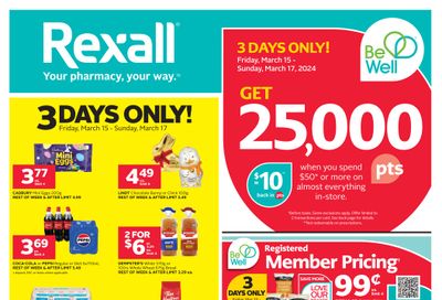 Rexall (BC) Flyer March 15 to 21