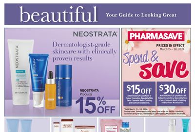 Pharmasave Beautiful Flyer March 15 to 28