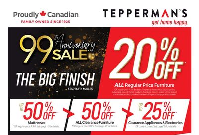 Tepperman's Flyer March 15 to 21