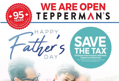 Tepperman's Father's Day Flyer May 29 to June 21