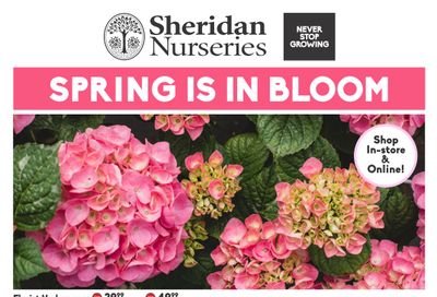 Sheridan Nurseries Flyer March 14 to April 10
