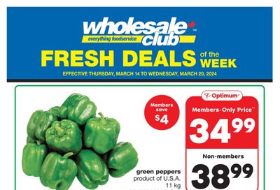 Wholesale Club (ON) Fresh Deals of the Week Flyer March 14 to 20