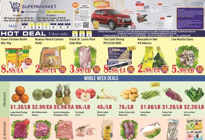 88 Supermarket Flyer March 14 to 20