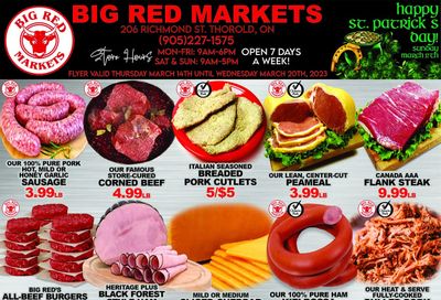 Big Red Markets Flyer March 14 to 20