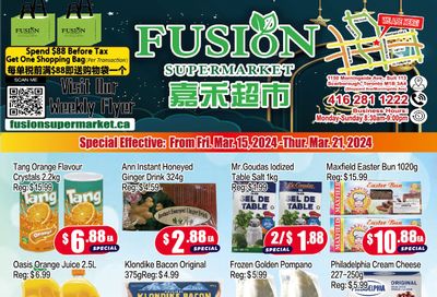 Fusion Supermarket Flyer March 15 to 21