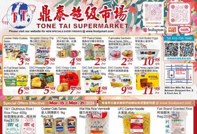 Tone Tai Supermarket Flyer March 15 to 21