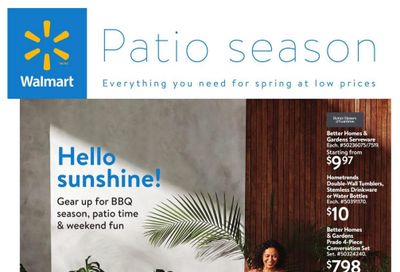 Walmart Patio Season Flyer March 14 to April 3