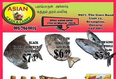 Asian Cash & Carry Flyer March 15 to 21