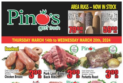 Pino's Flyer March 14 to 20