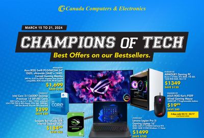 Canada Computers Flyer March 15 to 21