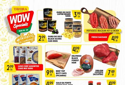 Tavora Foods Flyer March 18 to 24