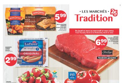 Marche Tradition (QC) Flyer March 21 to 27