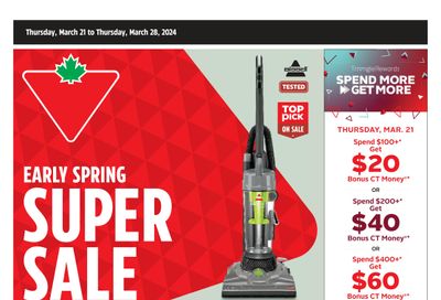 Canadian Tire (West) Flyer March 21 to 28