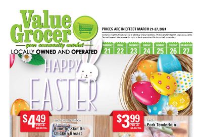 Value Grocer Flyer March 21 to 27