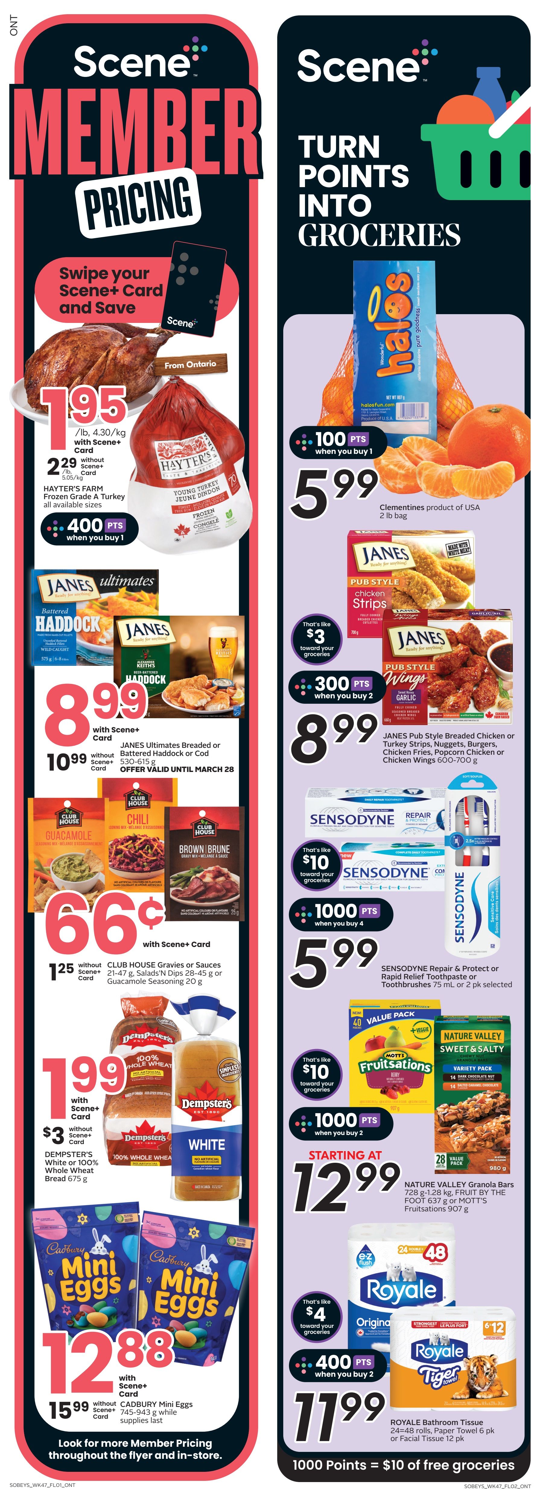 Sobeys Urban Fresh Flyer March 21 to 27