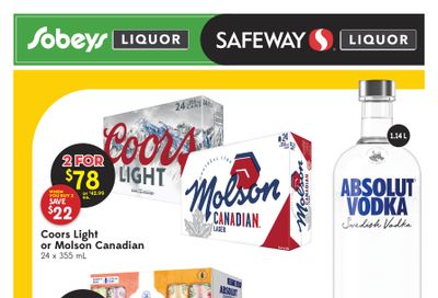 Sobeys/Safeway (AB) Liquor Flyer March 21 to 27