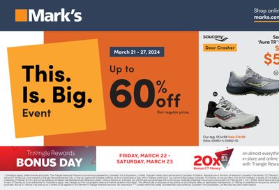 Mark's Flyer March 21 to 27