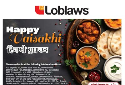 Loblaws (ON) Vaisakhi Flyer March 21 to April 10