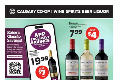 Calgary Co-op Liquor Flyer March 21 to 27
