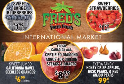 Fred's Farm Fresh Flyer March 20 to 26