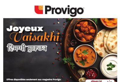 Provigo Vaisakhi Flyer March 21 to April 10