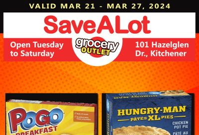 SaveALot Grocery Outlet Flyer March 21 to 27