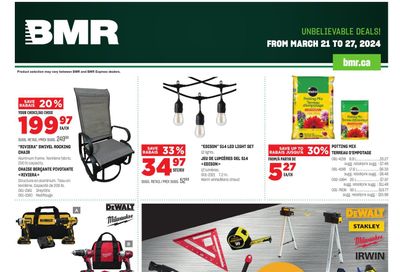BMR Flyer March 21 to 27