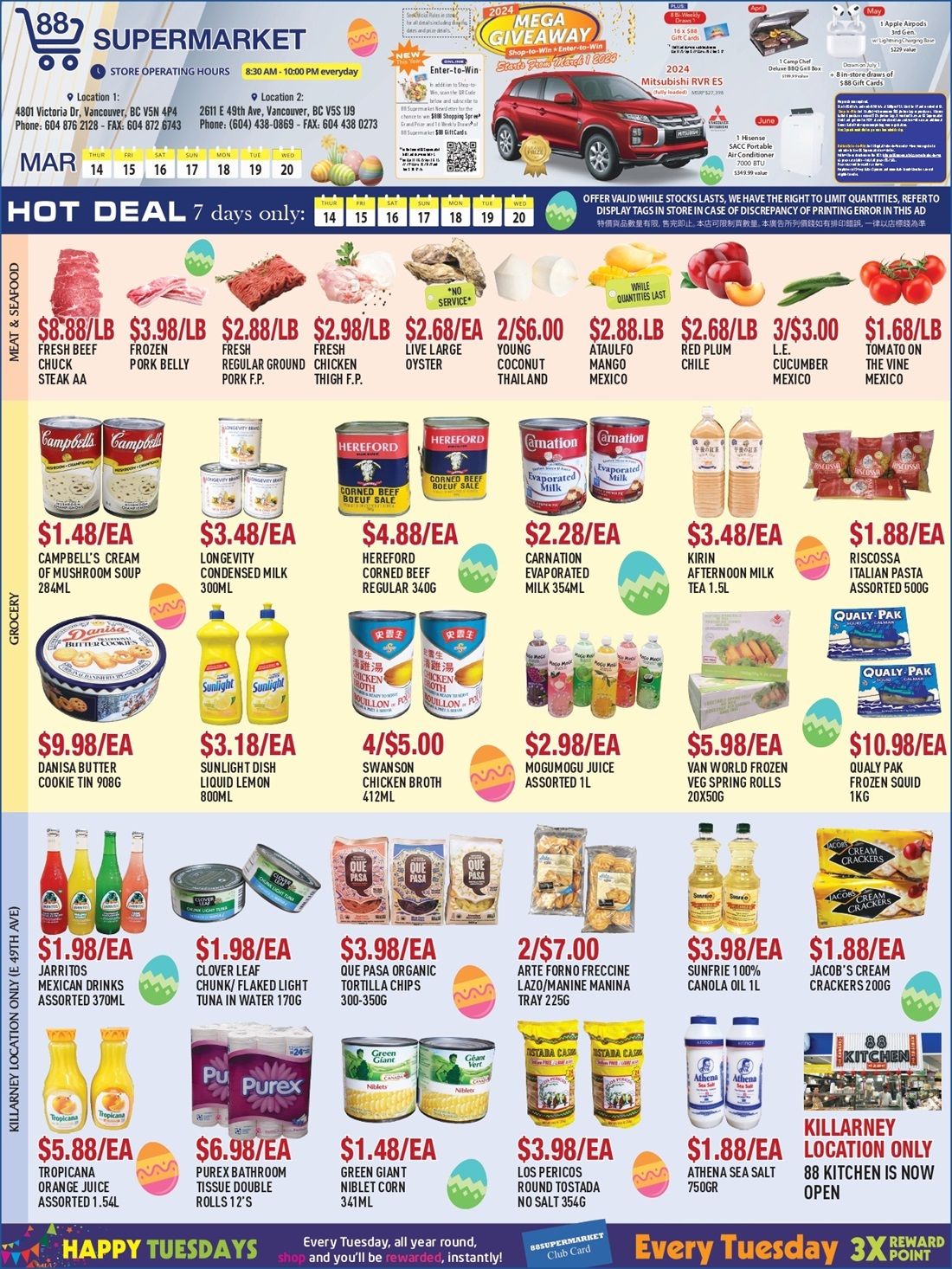 88 Supermarket Flyer March 21 to 27