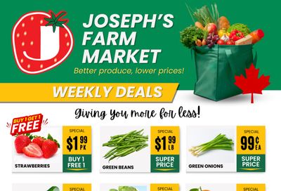 Joseph's Farm Market Flyer March 22 to 27