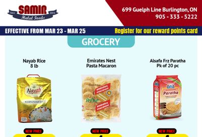 Samir Supermarket Flyer March 23 to 25