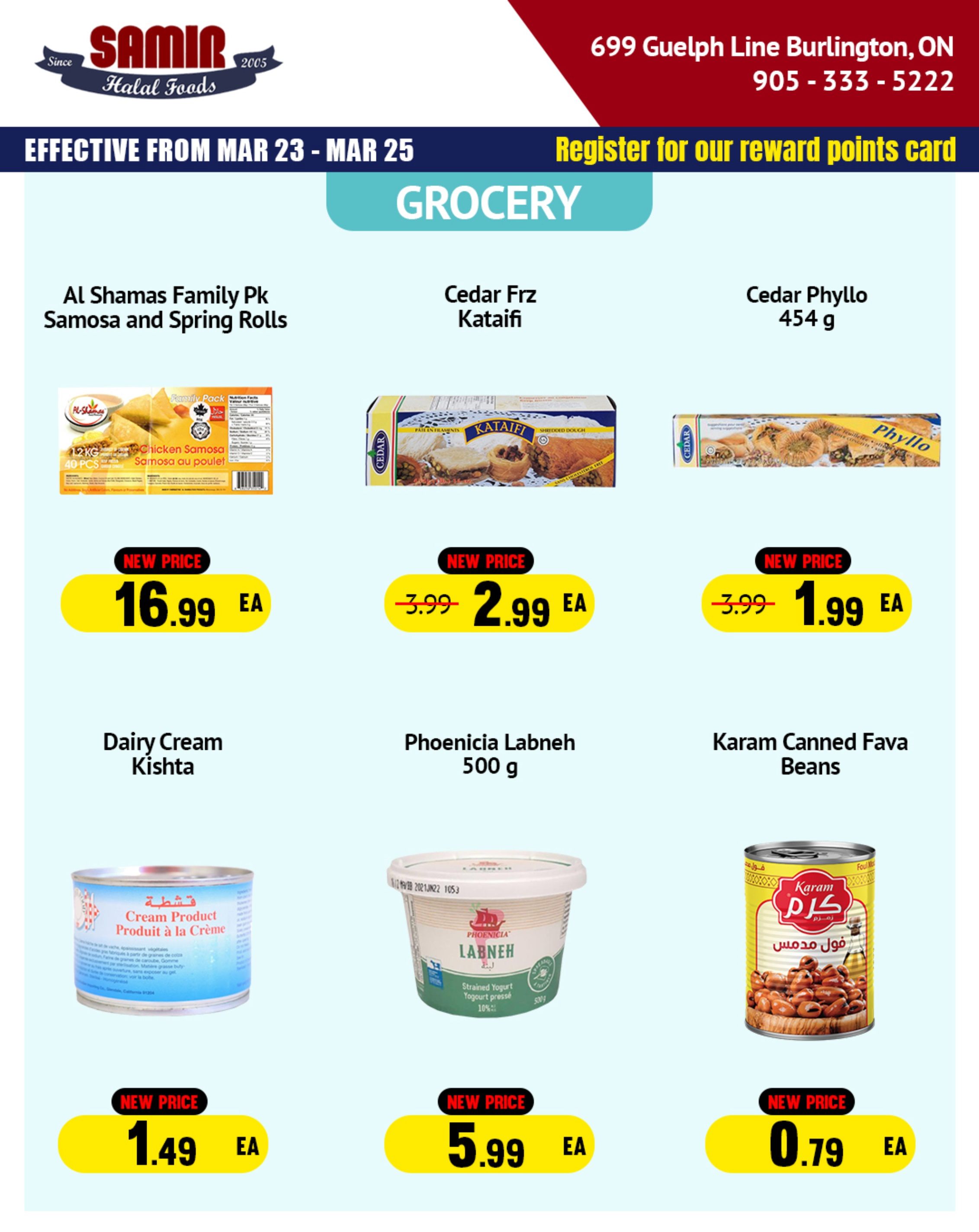 Samir Supermarket Flyer March 23 to 25