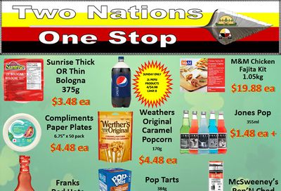 Two Nations One Stop Flyer March 22 to 28